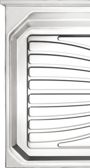 Cuba Pia Inox 120cm com válvula - Imagem 5