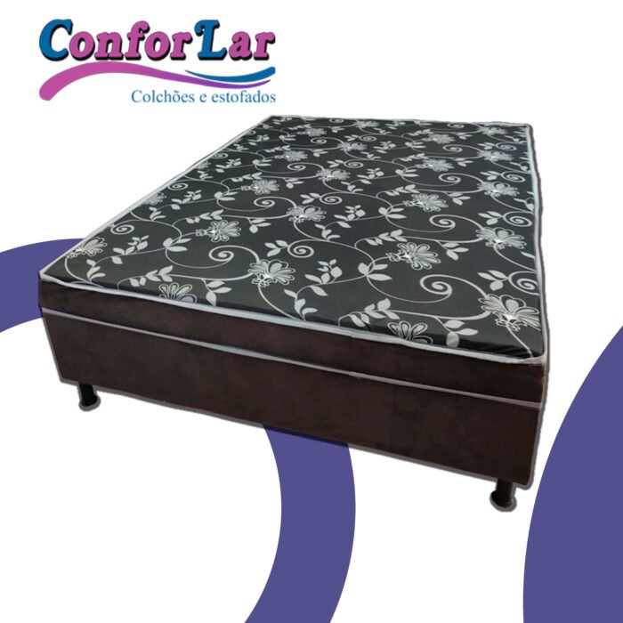 Cama Box Conjugada Extra-Firme com Colchão de Espuma (5cm) - Imagem 5