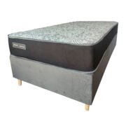 Conjunto Box Molas Ensacadas Manchester Palemax - Solteiro (88x188)