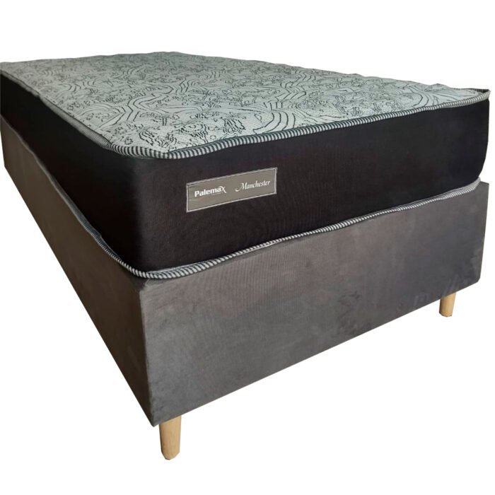 Conjunto Box Molas Ensacadas Manchester Palemax - Solteiro (88x188) - Imagem 2