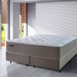 Cama Box Newtouch Palemax - Molas Ensacadas e EuroPillow