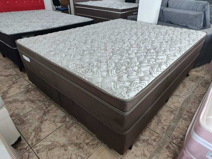 Conjunto Box Primor Queen 1.58x198 em molas ensacadas - Imagem 3
