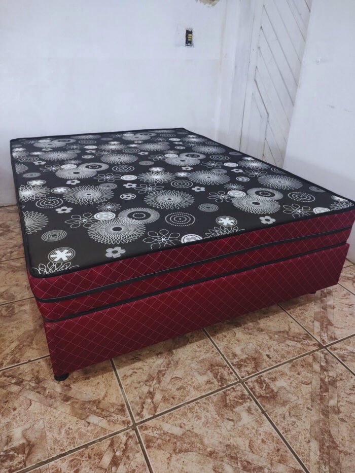 Conjunto Box Com Colchão de espuma+eps com 18cm - Imagem 5
