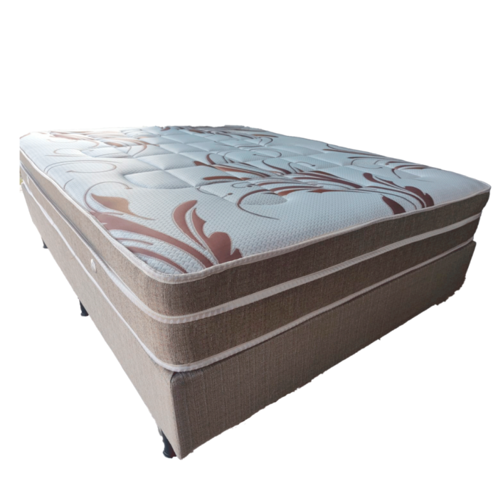 Conjunto box casal molas ensacadas - suporte 70kg/lado - Imagem 3
