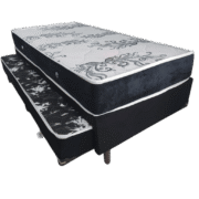 Cama Box Solteiro com Auxiliar NewSonno - Molas Ensacadas - Imagem 7