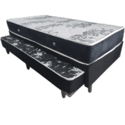 Cama Box Solteiro com Auxiliar NewSonno - Molas Ensacadas - Imagem 6