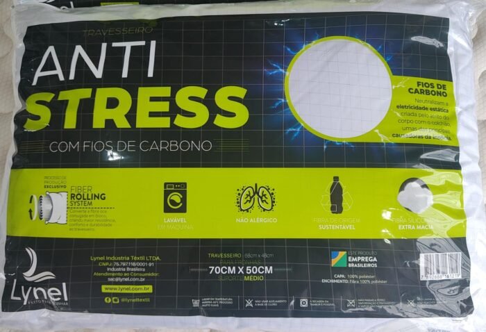 TRAVESSEIRO ANTI STRESS 68cm x48cm - Imagem 4