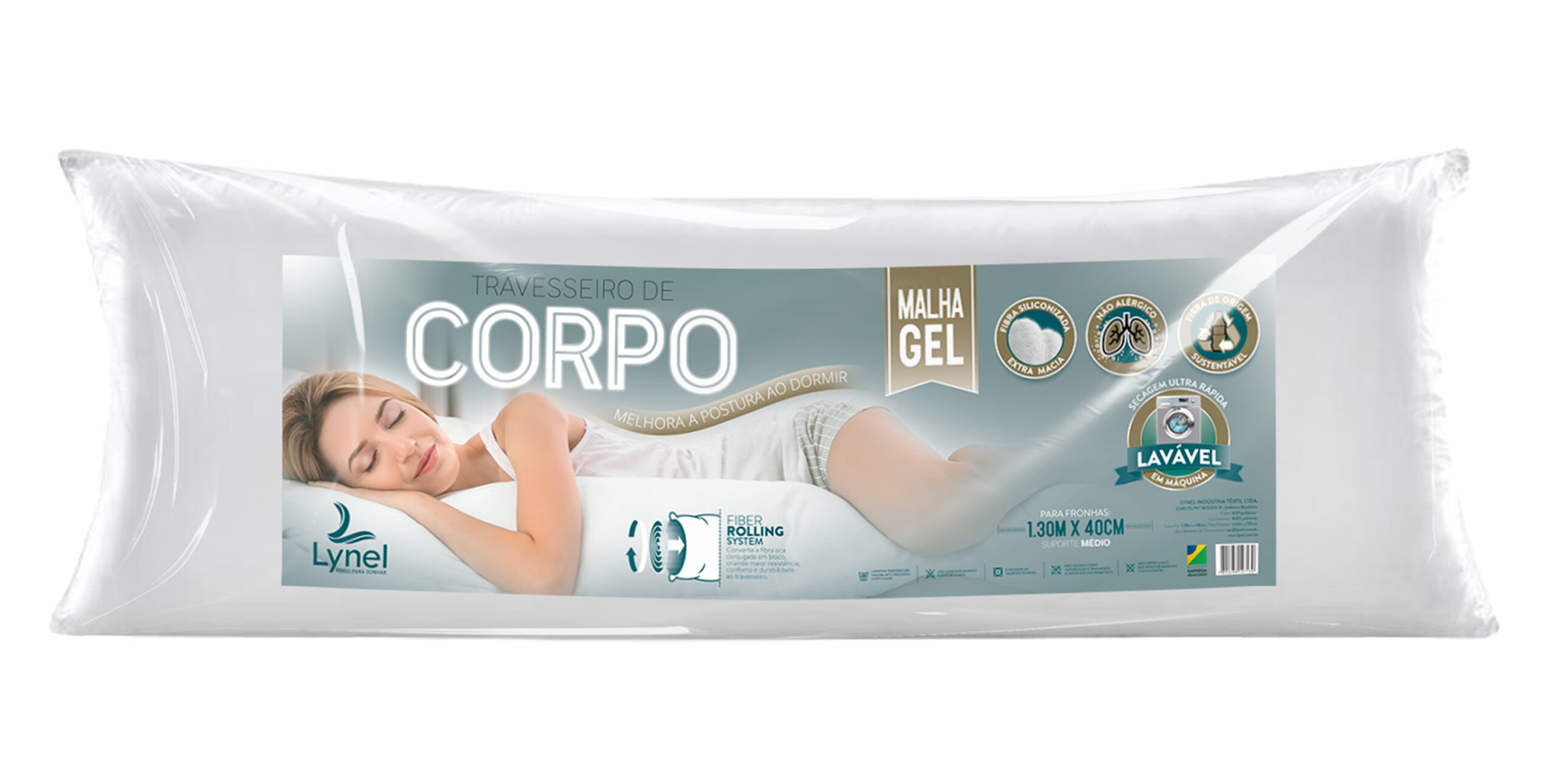 MockUp_TravesseiroCorpo@2x Travesseiro Corpo Malha Gel Lynel 1,28M X 38CM - Imagem 1