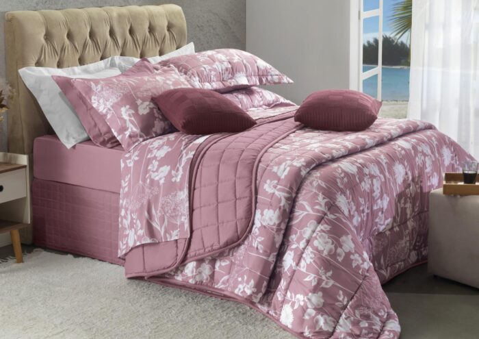 KIT COBRELEITO SOFISTIC 3PCS CASAL BLISS - Imagem 3